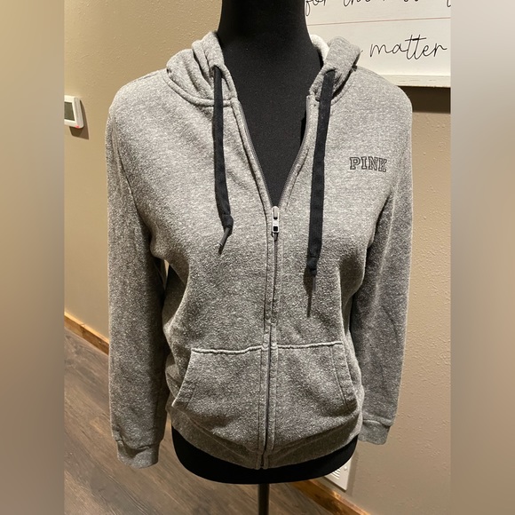 PINK Victoria's Secret Tops - PINK Zip-Up Hoodie -Small